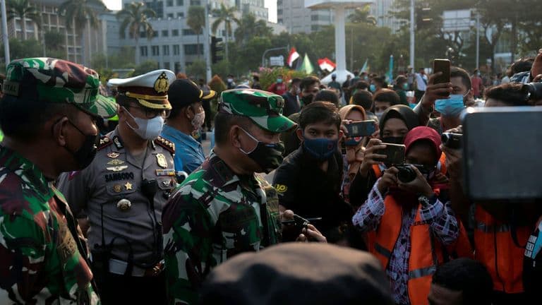 Indonesian Protests Erupt Over Military Law Reforms