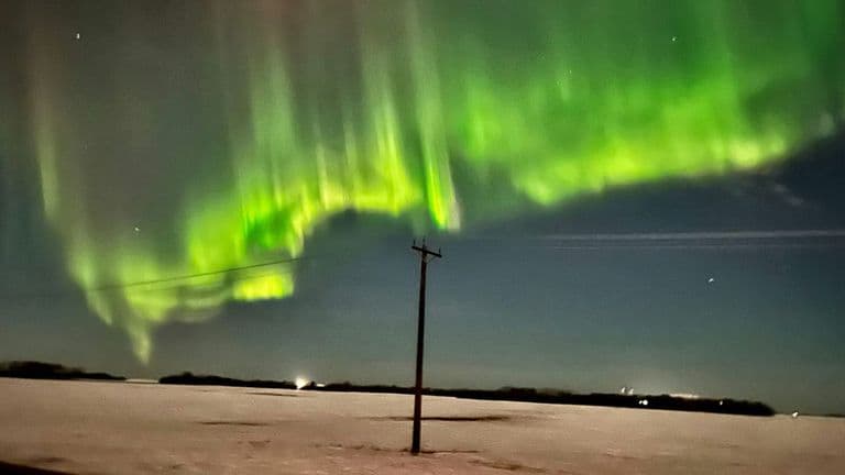 Severe Geomagnetic Storm Illuminates U.S. Skies with Rare Northern Lights Display